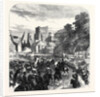The Queen's Visit to the Scottish Border: Her Majesty's Entry Into Kelso UK 1867 by Anonymous