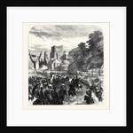 The Queen's Visit to the Scottish Border: Her Majesty's Entry Into Kelso UK 1867 by Anonymous