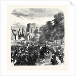 The Queen's Visit to the Scottish Border: Her Majesty's Entry Into Kelso UK 1867 by Anonymous