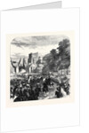 The Queen's Visit to the Scottish Border: Her Majesty's Entry Into Kelso UK 1867 by Anonymous
