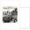 The Queen's Visit to the Scottish Border: Her Majesty's Entry Into Kelso UK 1867 by Anonymous