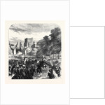 The Queen's Visit to the Scottish Border: Her Majesty's Entry Into Kelso UK 1867 by Anonymous
