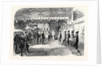Official Reception of Sir Harry Parkes by the Tycoon of Japan at Osaka 1867 by Anonymous