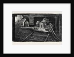 The Paris International Exhibition: Hydraulic Coal-Cutting Machine France 1867 by Anonymous