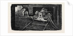 The Paris International Exhibition: Hydraulic Coal-Cutting Machine France 1867 by Anonymous