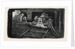 The Paris International Exhibition: Hydraulic Coal-Cutting Machine France 1867 by Anonymous
