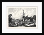 The English Cottage and Terra-Cotta Boiler-House in the British Section of the Park of the Paris Exhibition France 1867 by Anonymous