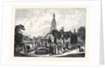 The English Cottage and Terra-Cotta Boiler-House in the British Section of the Park of the Paris Exhibition France 1867 by Anonymous