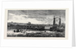 Panmure Bridge Auckland New Zealand 1867 by Anonymous