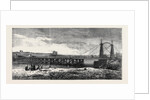 Panmure Bridge Auckland New Zealand 1867 by Anonymous