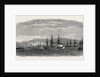 The Captured Greek Blockade-Runner Arkadi Towed Up the Dardanelles 1867 by Anonymous
