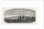 The Captured Greek Blockade-Runner Arkadi Towed Up the Dardanelles 1867 by Anonymous