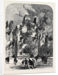 The Fatal Fire in the Canongate Edinburgh UK 1867 by Anonymous