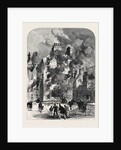 The Fatal Fire in the Canongate Edinburgh UK 1867 by Anonymous
