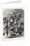 The Fatal Fire in the Canongate Edinburgh UK 1867 by Anonymous