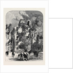 The Fatal Fire in the Canongate Edinburgh UK 1867 by Anonymous