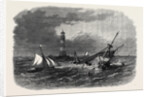 Wreck Op the Screw Steamship Hiogo on the Eddystone Rocks 1867 by Anonymous