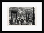 The Paris International Exhibition: Entrance to the Sèvres Beauvais and Gobelins Court France 1867 by Anonymous
