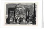 The Paris International Exhibition: Entrance to the Sèvres Beauvais and Gobelins Court France 1867 by Anonymous