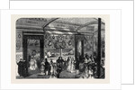The Paris International Exhibition: Entrance to the Sèvres Beauvais and Gobelins Court France 1867 by Anonymous