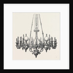 The Paris International Exhibition: Chandelier, France 1867 by Anonymous