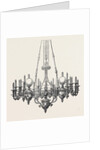 The Paris International Exhibition: Chandelier, France 1867 by Anonymous