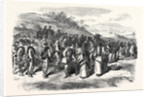The Garibaldians at Bagnorea in the Roman States 1867 by Anonymous