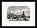 The Queen Uncovering the Statue of the Late Prince Consort at Balmoral 1867 by Anonymous