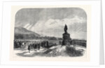The Queen Uncovering the Statue of the Late Prince Consort at Balmoral 1867 by Anonymous