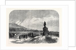 The Queen Uncovering the Statue of the Late Prince Consort at Balmoral 1867 by Anonymous