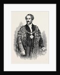 The Right Hon. W.F. Allen the New Lord Mayor of London UK 1867 by Anonymous