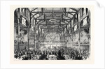 Conservative Banquet Given to Mr. Disraeli in the Corn Exchange Edinburgh UK 1867 by Anonymous