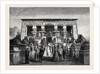 Model of the Temple of Edfou in the Park of the Late Paris International Exhibition France 1867 by Anonymous