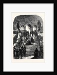 The Execution Scene from the Doge of Venice at Drury Lane Theatre London UK 1867 by Anonymous
