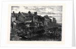 Old Houses at Lambeth Demolished for the Southern Embankment of the Thames London UK 1867 by Anonymous