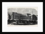 The Railway Station at Cawnpore 1867 by Anonymous