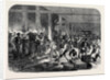 The British Expedition to Abyssinia: Preparing Compressed Forage at the Globe Wharf Regent's Canal Mile-End-Road UK 1867 by Anonymous