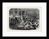The British Expedition to Abyssinia: Preparing Compressed Forage at the Globe Wharf Regent's Canal Mile-End-Road UK 1867 by Anonymous