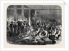 The British Expedition to Abyssinia: Preparing Compressed Forage at the Globe Wharf Regent's Canal Mile-End-Road UK 1867 by Anonymous