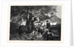 The Bleaching-Ground, in the Exhibition of the International Society of Fine Arts New Bond Street UK 1867 by Anonymous