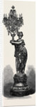 Figure Holding Candelabrum by the Compagnie Des Marbres Onyx D'Algerie Exhibited by G. Viot and Co. 1867 by Anonymous