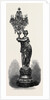 Figure Holding Candelabrum by the Compagnie Des Marbres Onyx D'Algerie Exhibited by G. Viot and Co. 1867 by Anonymous