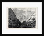 The Abyssinian Expedition: Tubboo the Fourth Halting Place in the Tekonda Pass 1867 by Anonymous