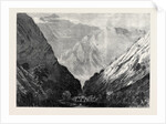 The Abyssinian Expedition: Tubboo the Fourth Halting Place in the Tekonda Pass 1867 by Anonymous