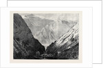 The Abyssinian Expedition: Tubboo the Fourth Halting Place in the Tekonda Pass 1867 by Anonymous