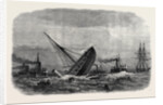 Wreck of the Greek War-Steamer Bouboulina Destroyed by Explosion at Liverpool UK 1867 by Anonymous