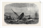 Wreck of the Greek War-Steamer Bouboulina Destroyed by Explosion at Liverpool UK 1867 by Anonymous