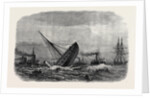 Wreck of the Greek War-Steamer Bouboulina Destroyed by Explosion at Liverpool UK 1867 by Anonymous