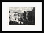 Ruins of the Interior of Her Majesty's Theatre after the Fire London UK 1867 by Anonymous