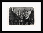 Effects of the Explosion at the House of Detention Clerkenwell Seen from Within the Prison Yard: Searching the Ruins 1867 by Anonymous